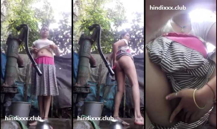 Village Girl Outdoor Bath Nude - Masalaseen.com