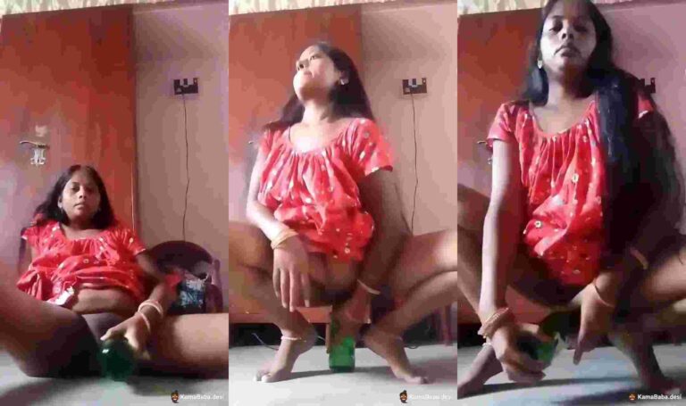 Horny Village Bhabhi using Beer Bottle For Masturbation XXX Video - Masalaseen.com