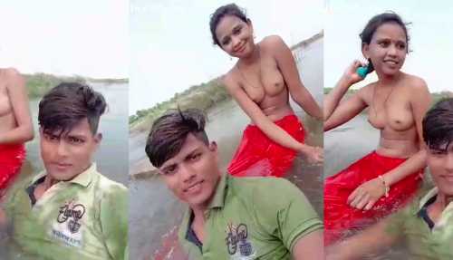 Village girl showing small boobs - Masalaseen.com